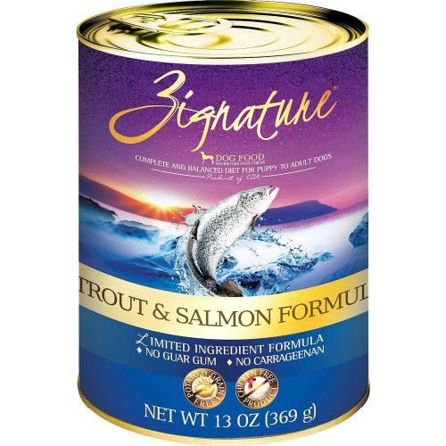 Zignature Limited Ingredient Grain Free Trout & Salmon Dog Food 13 oz