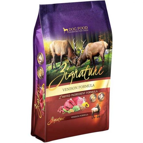 Zignature Limited Ingredient Grain Free Venison Dog Food 4 lb