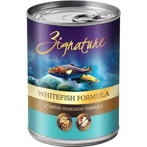 Zignature Limited Ingredient Grain Free Whitefish Dog Food 13 oz