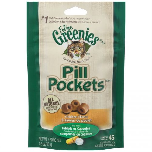 Pill Pockets Cat Chicken 1.6oz