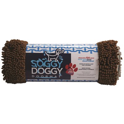 Soggy Doggy Doormat Lrg Dark Chocolate