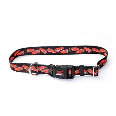 Reflex Collar 1"x25" Chili Peppers