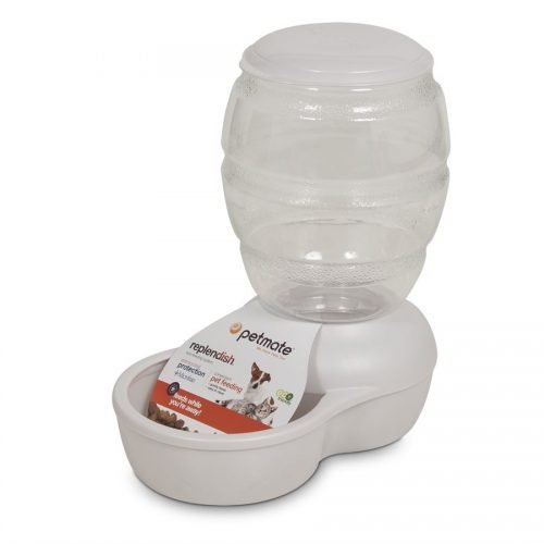 Petmate Replendish Feeder White 5lb