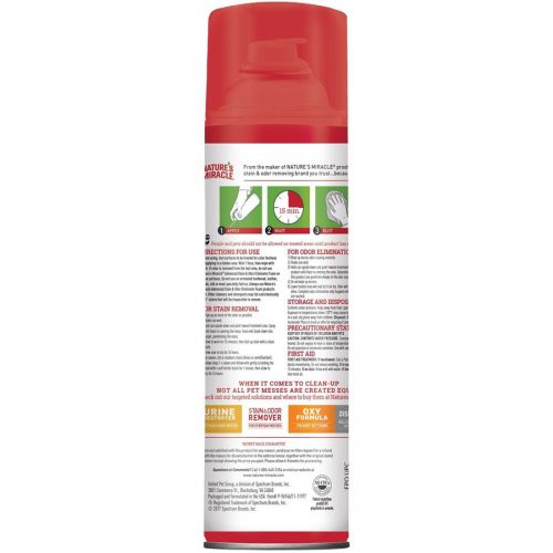 Spectrum Nature's Miracle Advanced Dog Stain & Odor Foam Aerosol 17.5oz