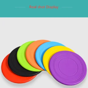 Flying Dog Toy Funny Chewing Silicone Dogs Game Puppy Training Interactive Exercise Pet Dog Supplies outdoor games - Image 2