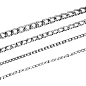 4 Size Stainless Steel Slip Chain Collar for Dog Adjustable Pet Accessories Dog Collar for Small Medium Large Dog Collar - Image 2