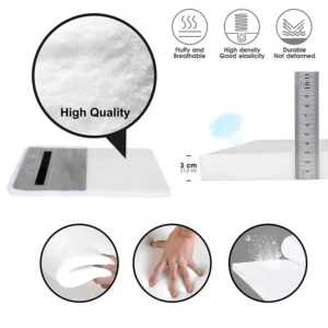 Soft cat window hammock luxury comfortable indoor wall seat mounted window perch for cat capacity of 30 pound - Image 3