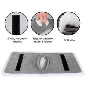 Soft cat window hammock luxury comfortable indoor wall seat mounted window perch for cat capacity of 30 pound - Image 5