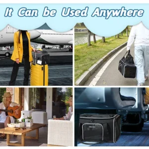 Petskd Top-Expandable Pet Carrier Major USA Airlines Approved Soft Small Dog Cat Carrier with Safety Zipper and AntiScratch Mesh - Image 2