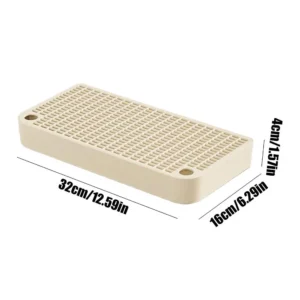 Waterproof Home Kitten Toilet Ramp Pedal with Filter Function Reusable Easy Cleaning Keeps Room Tidy Compact for Home Litter Box - Image 4