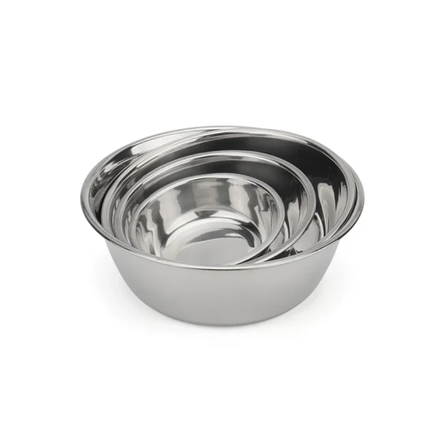 Dog Bowl Stainless Steel Pet Feeding Bowl Cat Food Drinking Feeder Bowl Durable Cheap For Small Medium Big Dogs